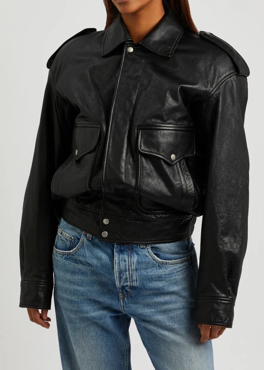 Leather jacket