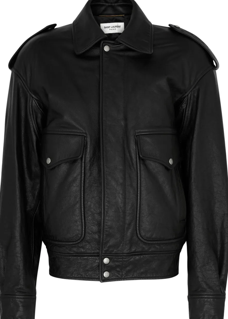 Leather jacket