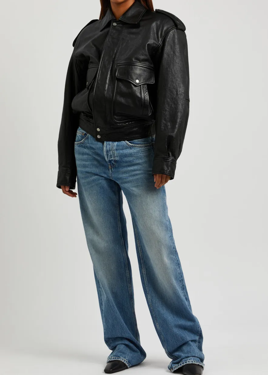 Leather jacket