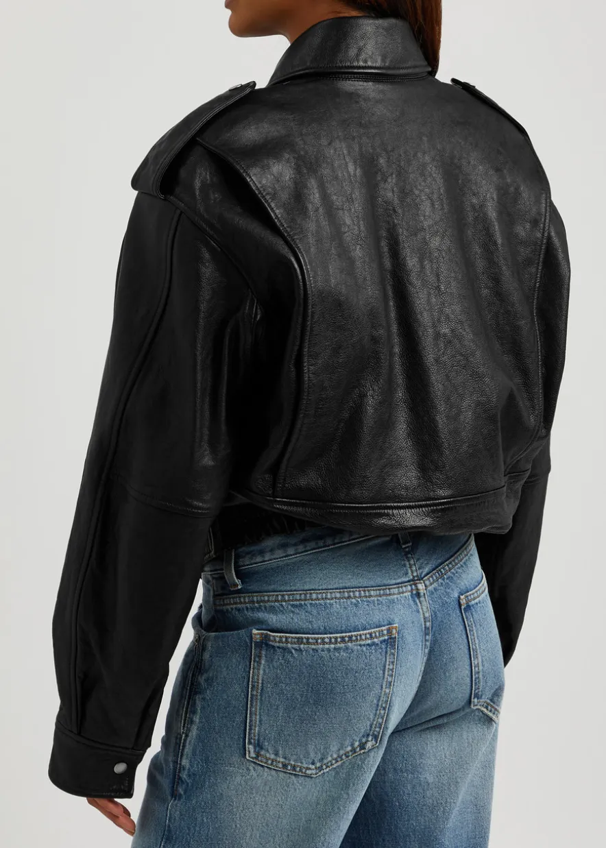 Leather jacket