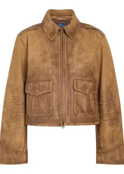 Leather jacket