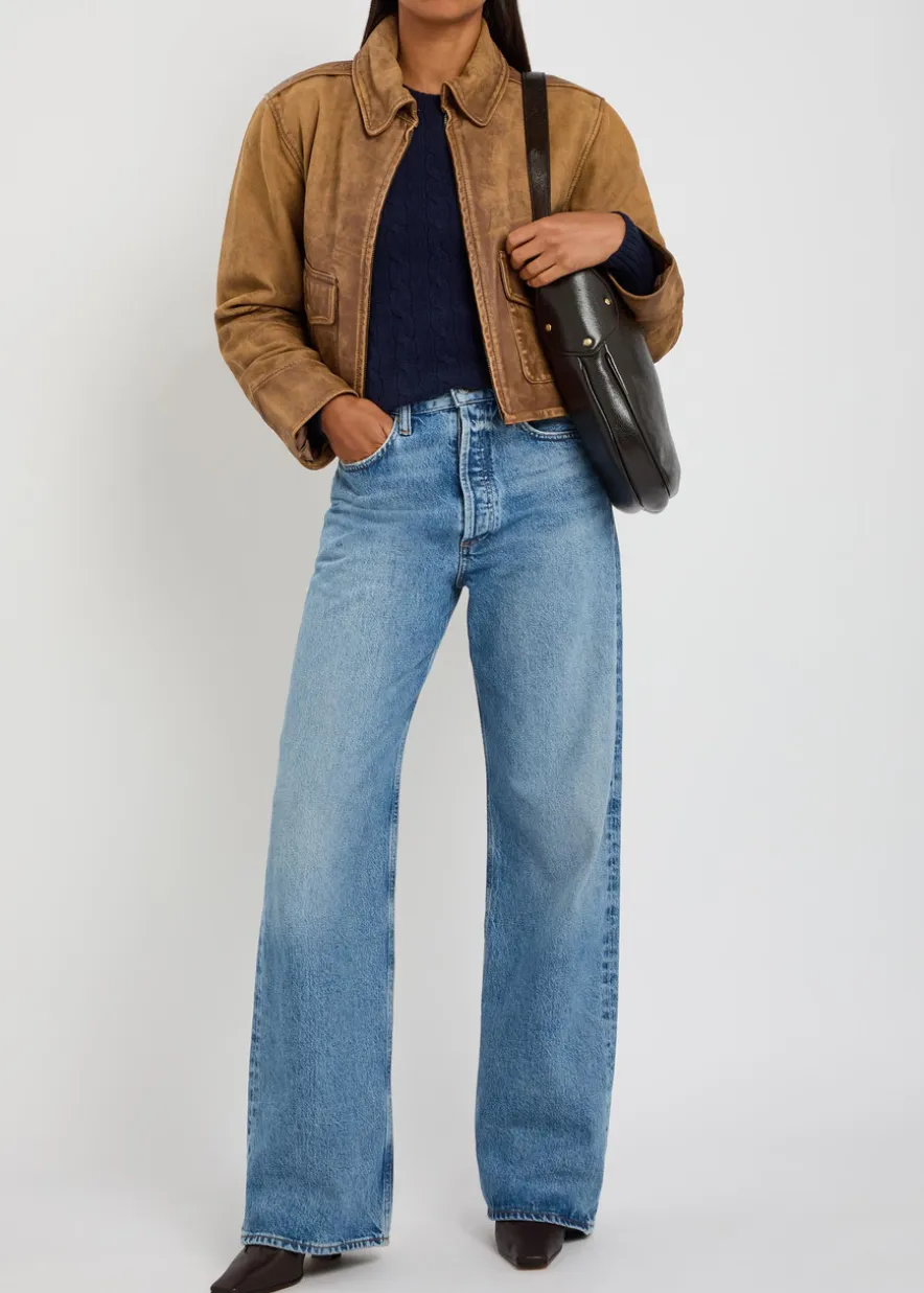 Leather jacket