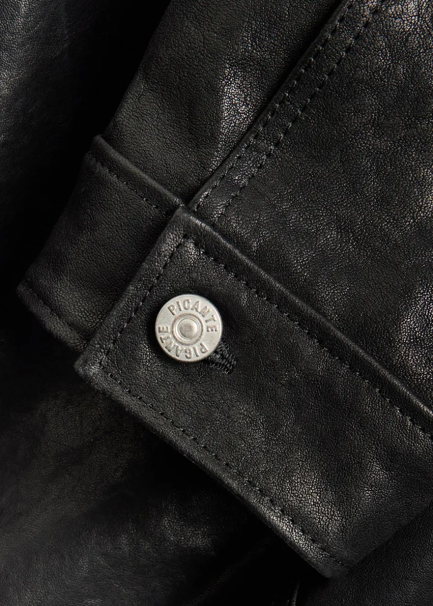Leather jacket