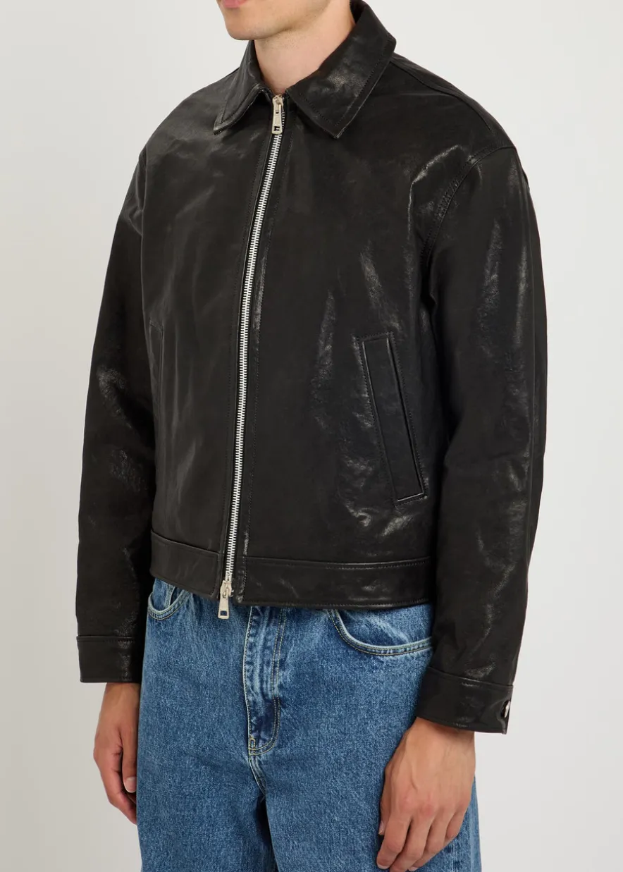 Leather jacket