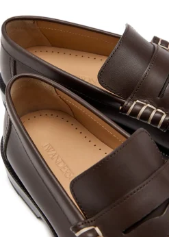 Leather loafers