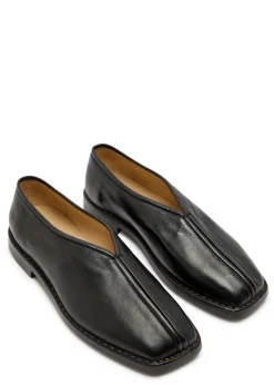 Leather loafers