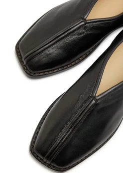 Leather loafers