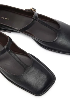 Leather Mary Jane flats