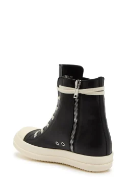 Leather sneakers