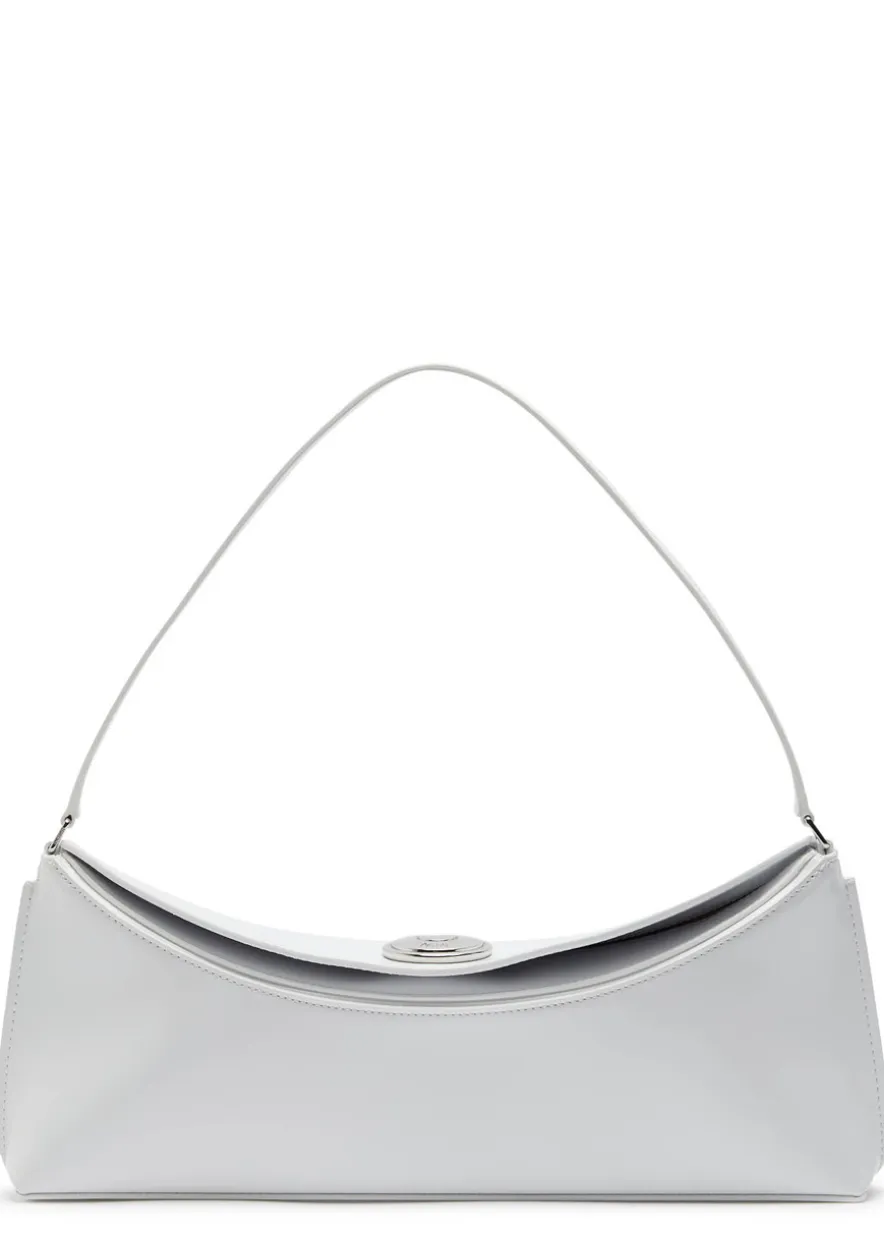 Le Calisson glossed leather shoulder bag