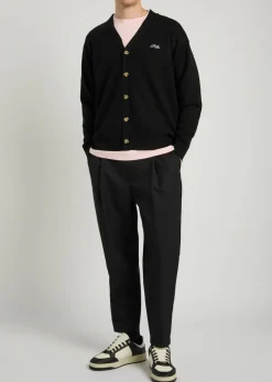 Le Cardigan Drôle embroidered knit cardigan