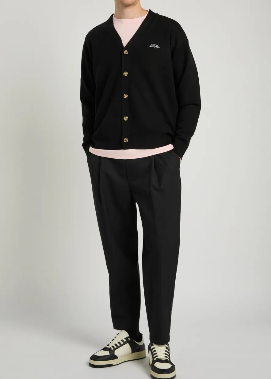 Le Cardigan Drôle embroidered knit cardigan