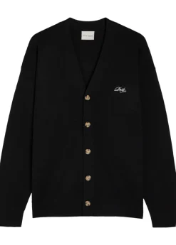 Le Cardigan Drôle embroidered knit cardigan