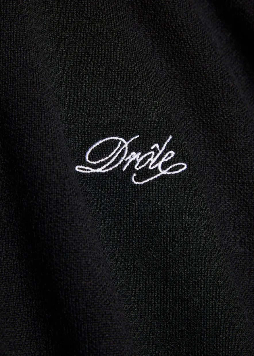 Le Cardigan Drôle embroidered knit cardigan