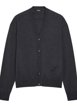 Le Cardigan merino wool-blend cardigan