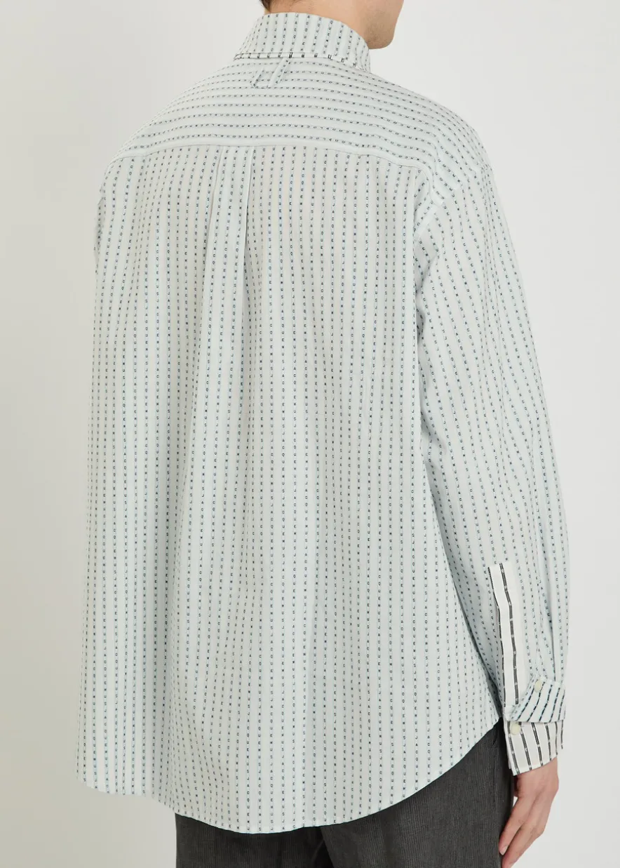 Le Chemise Letro striped cotton shirt