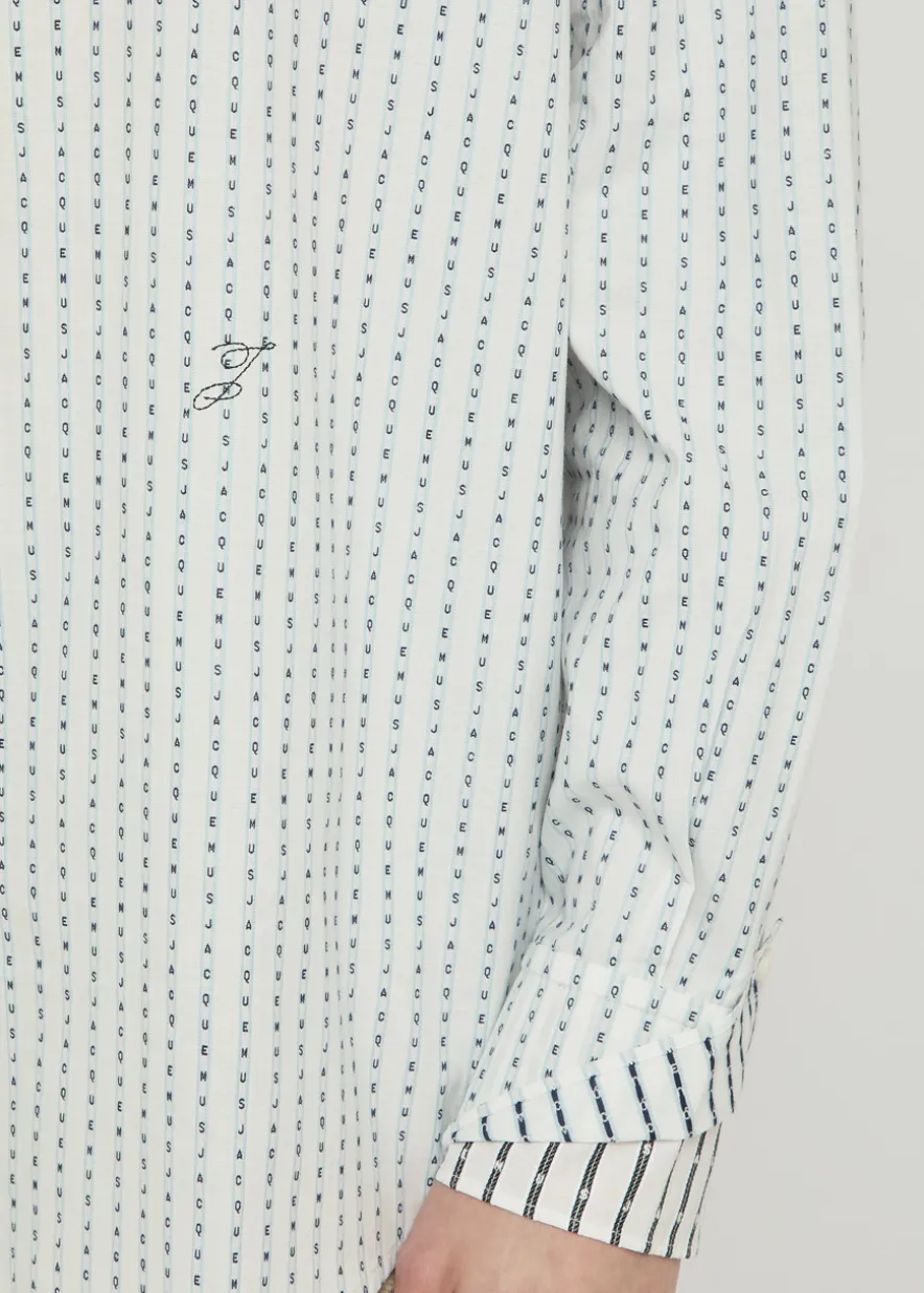 Le Chemise Letro striped cotton shirt
