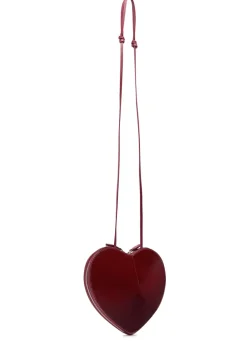 Le Coeur patent leather cross-body bag