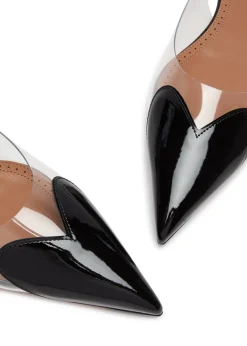 Le Coeur patent leather slingback flats