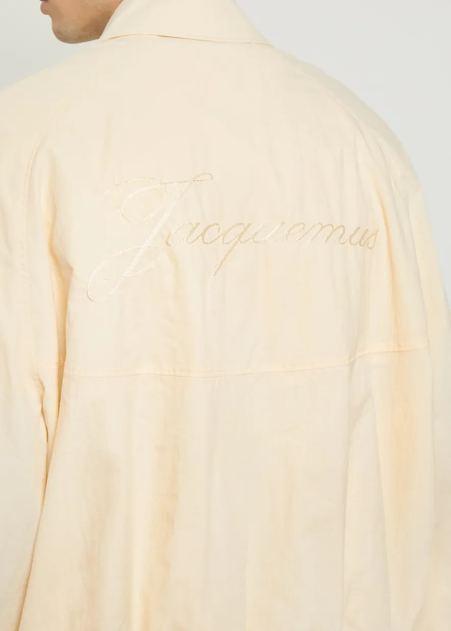 Le Coupe Vent logo-embroidered shell jacket