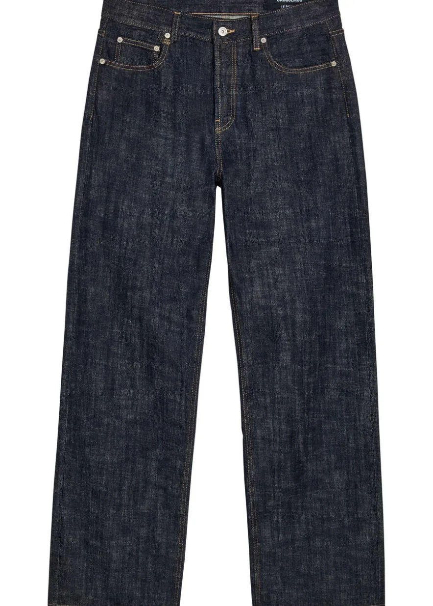 Le De-Nimes Droit wide-leg jeans