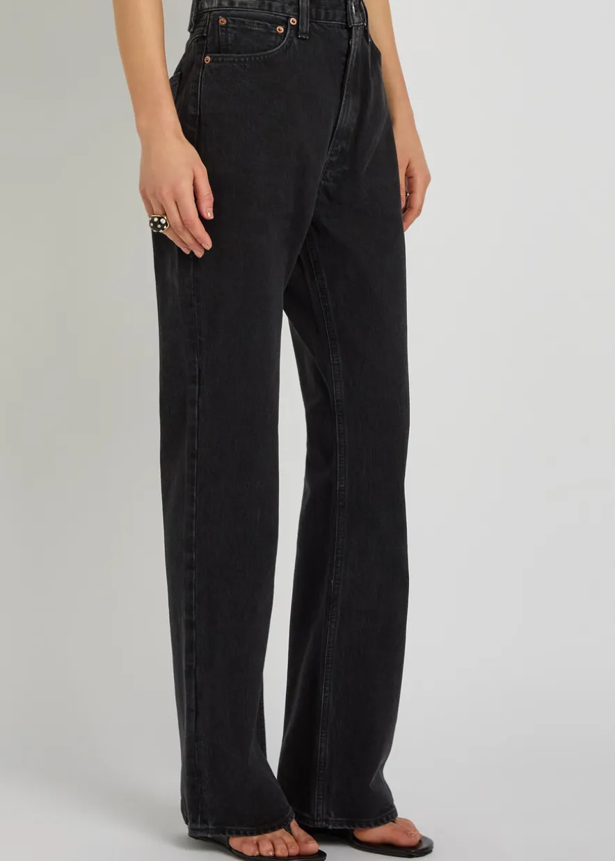 Leena flared-leg jeans