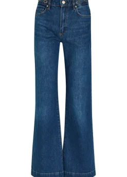 Leenah slim wide-leg jeans