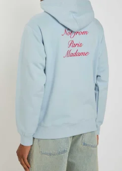 Le Hoodie embroidered hooded cotton sweatshirt