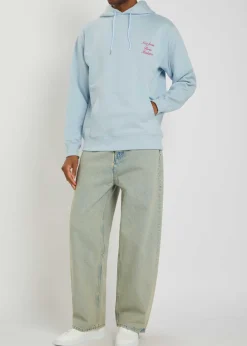 Le Hoodie embroidered hooded cotton sweatshirt