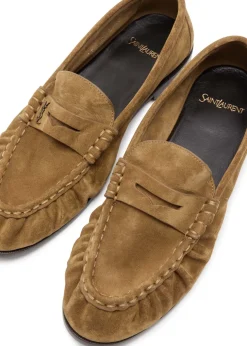Le Loafer suede loafers