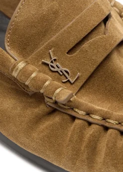 Le Loafer suede loafers