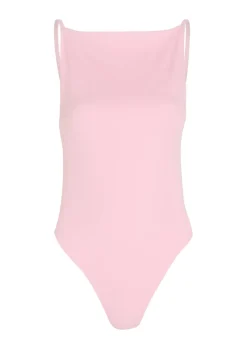 Le Maillot Sole open-back swimsuit