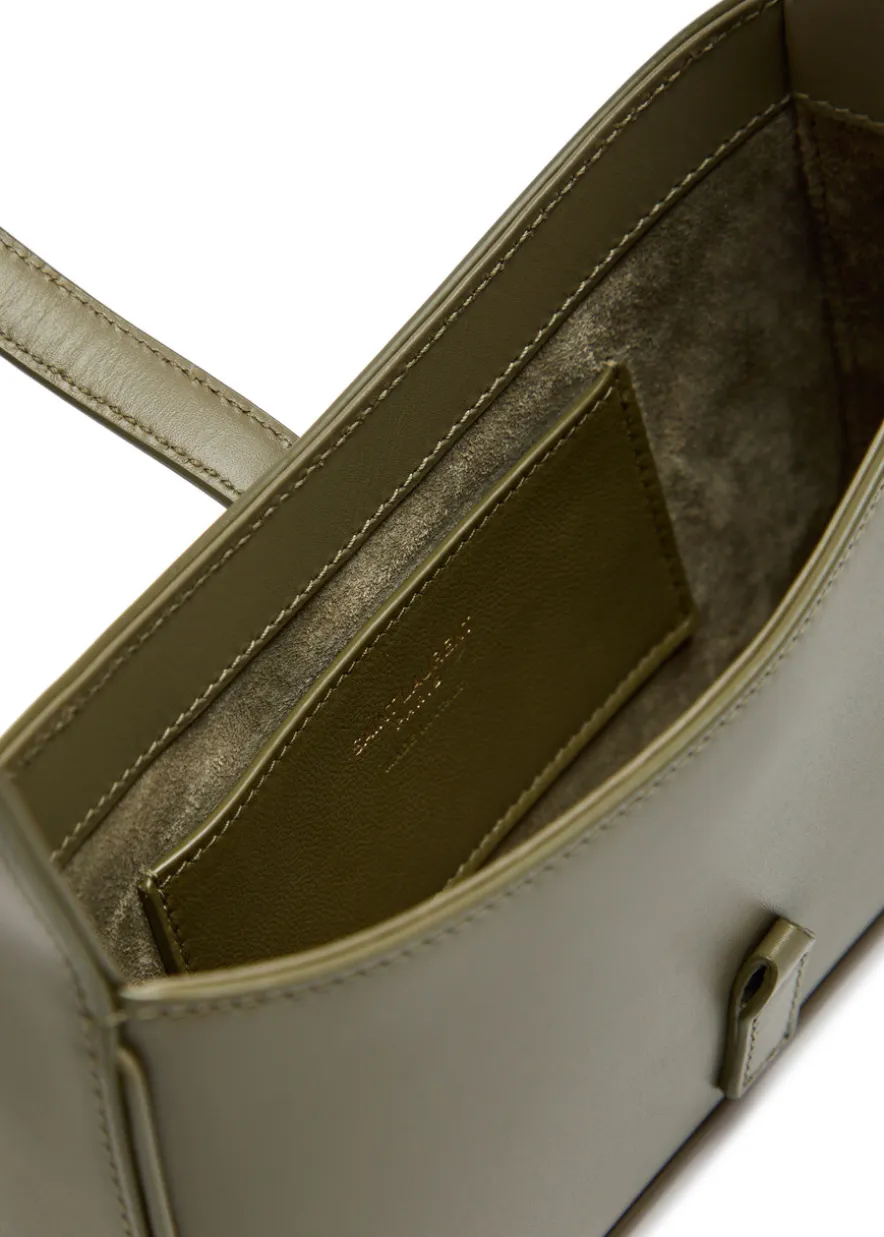 Le 5 à 7 mini leather top handle bag