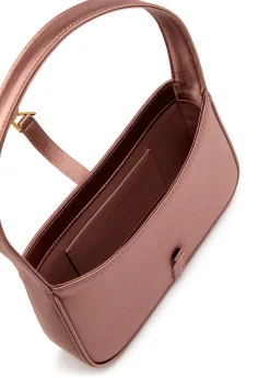 Le 5 à 7 mini satin top handle bag