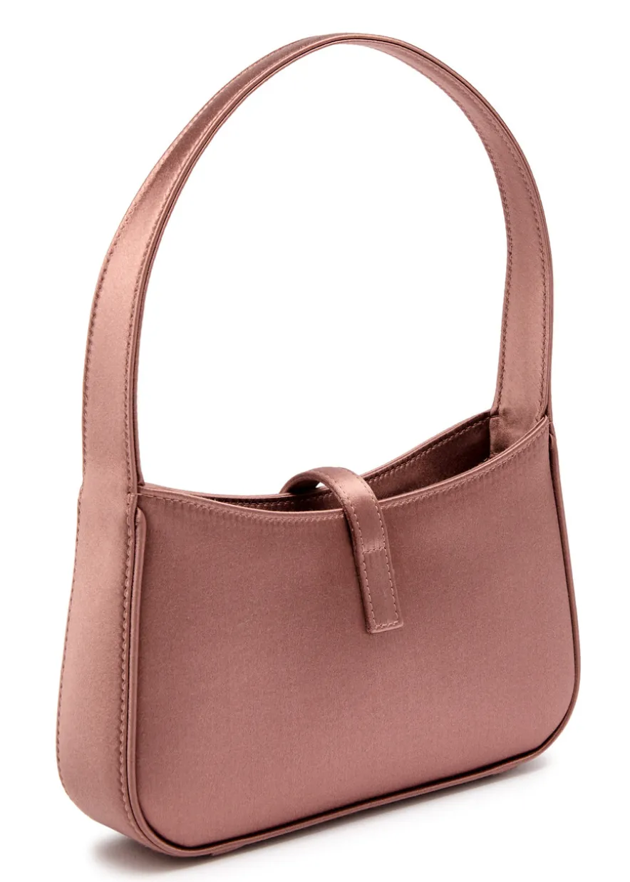 Le 5 à 7 mini satin top handle bag