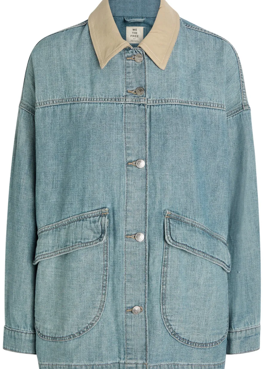 Lemon denim jacket