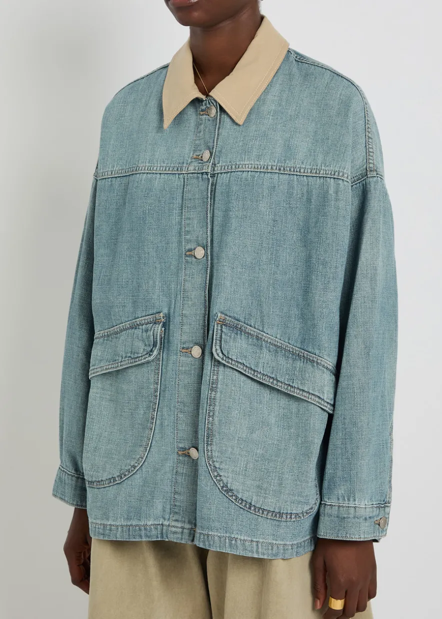 Lemon denim jacket