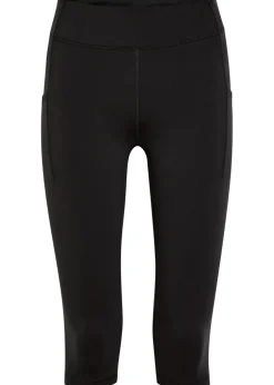 Lena stretch-jersey capri leggings