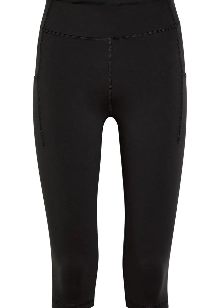 Lena stretch-jersey capri leggings