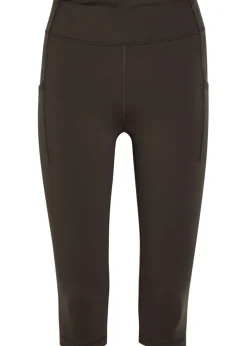 Lena stretch-jersey capri leggings