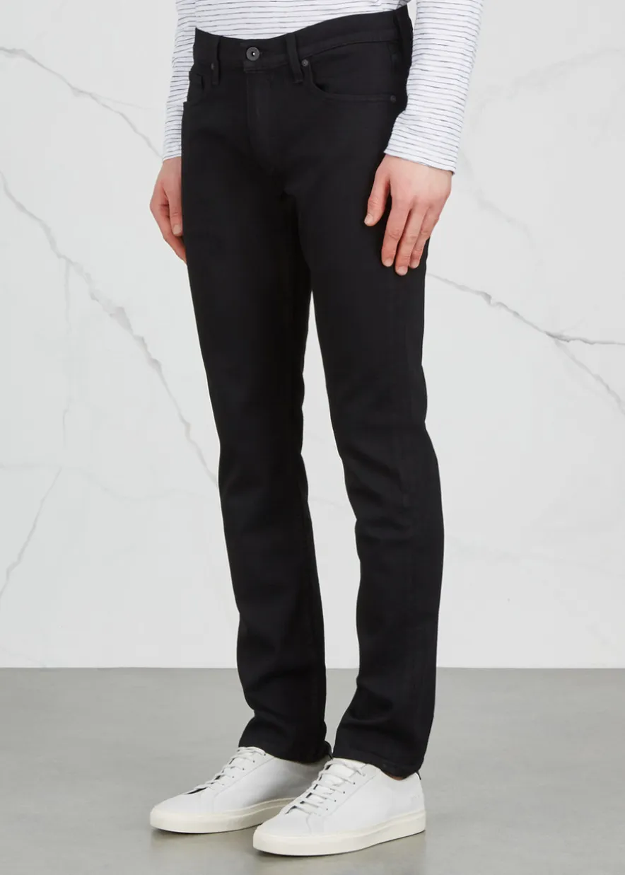Lennox black slim-leg jeans