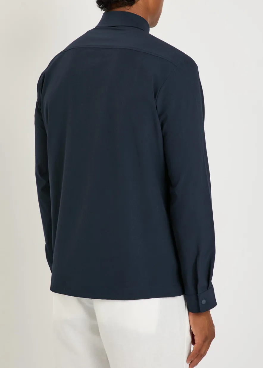 Leo stretch-weave shirt