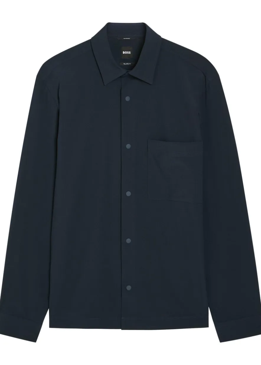 Leo stretch-weave shirt