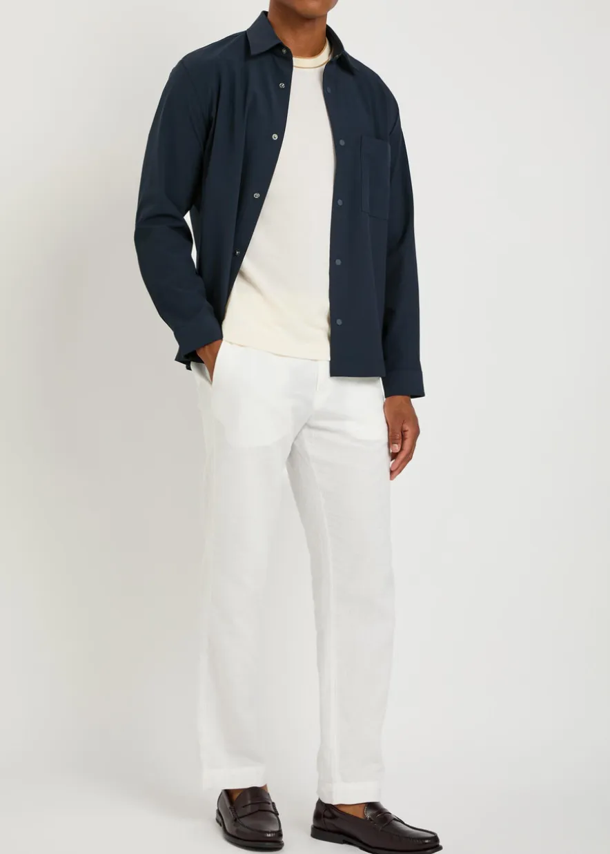 Leo stretch-weave shirt
