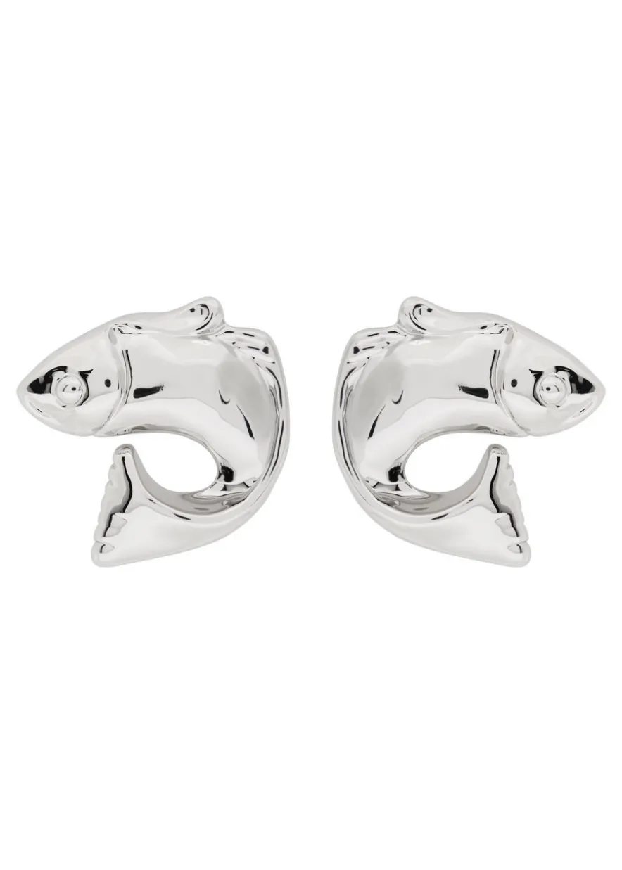 Les Boucles Poisson fish drop earrings