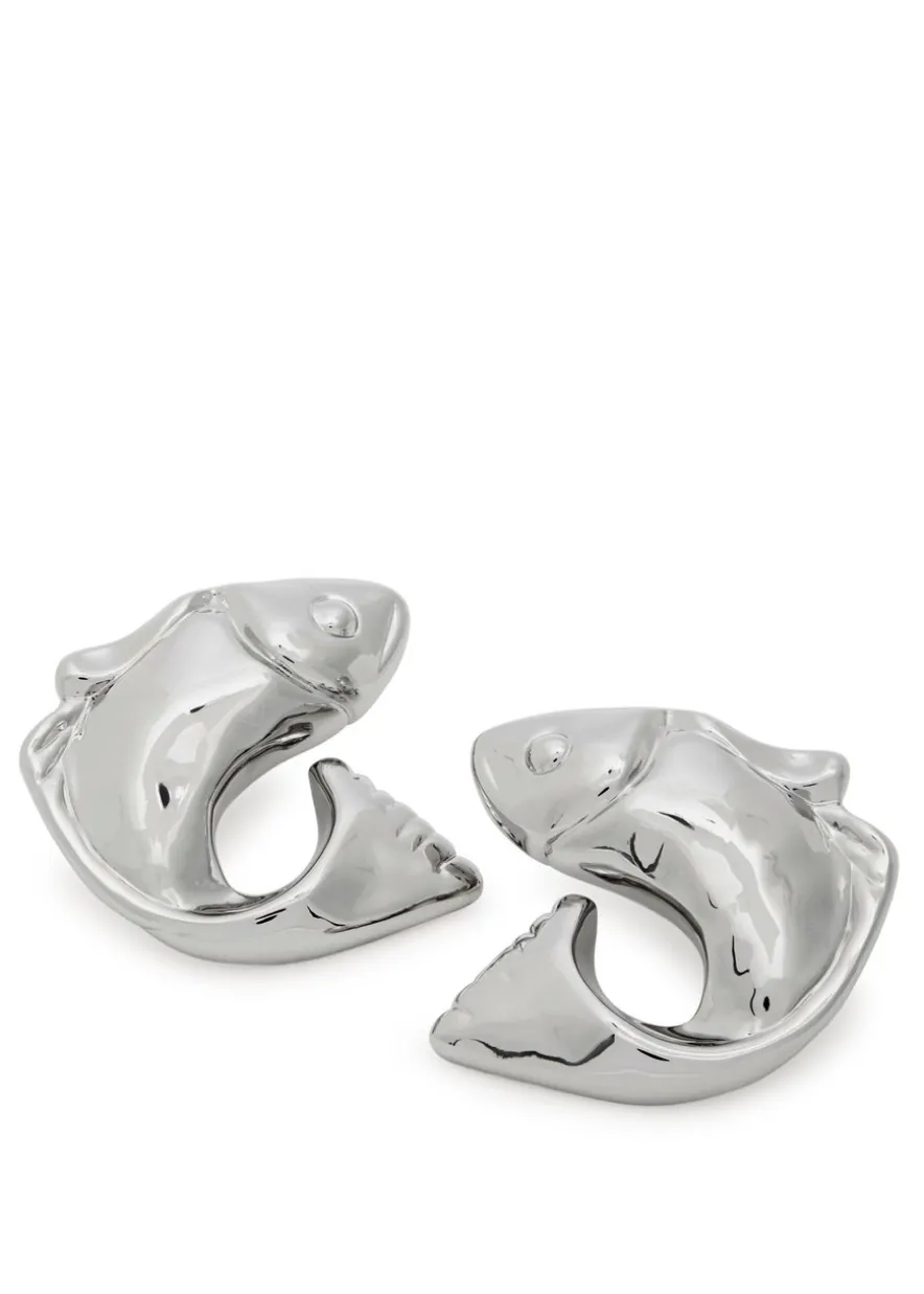 Les Boucles Poisson fish drop earrings