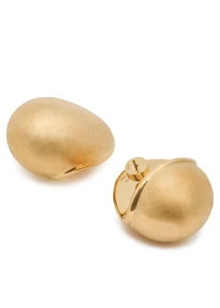 Les Bouclés Raisin brushed drop earrings