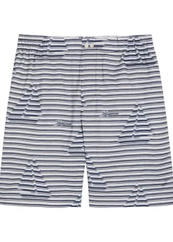 Le Short Caleçon striped jacquard cotton shorts