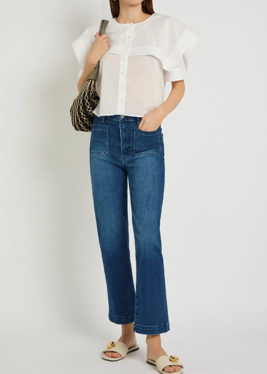 Le Sleek straight-leg jeans