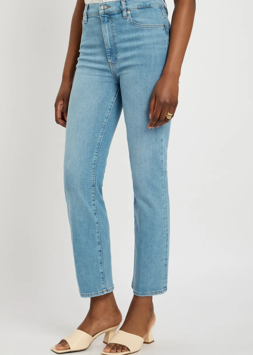 Le Sleek straight-leg jeans